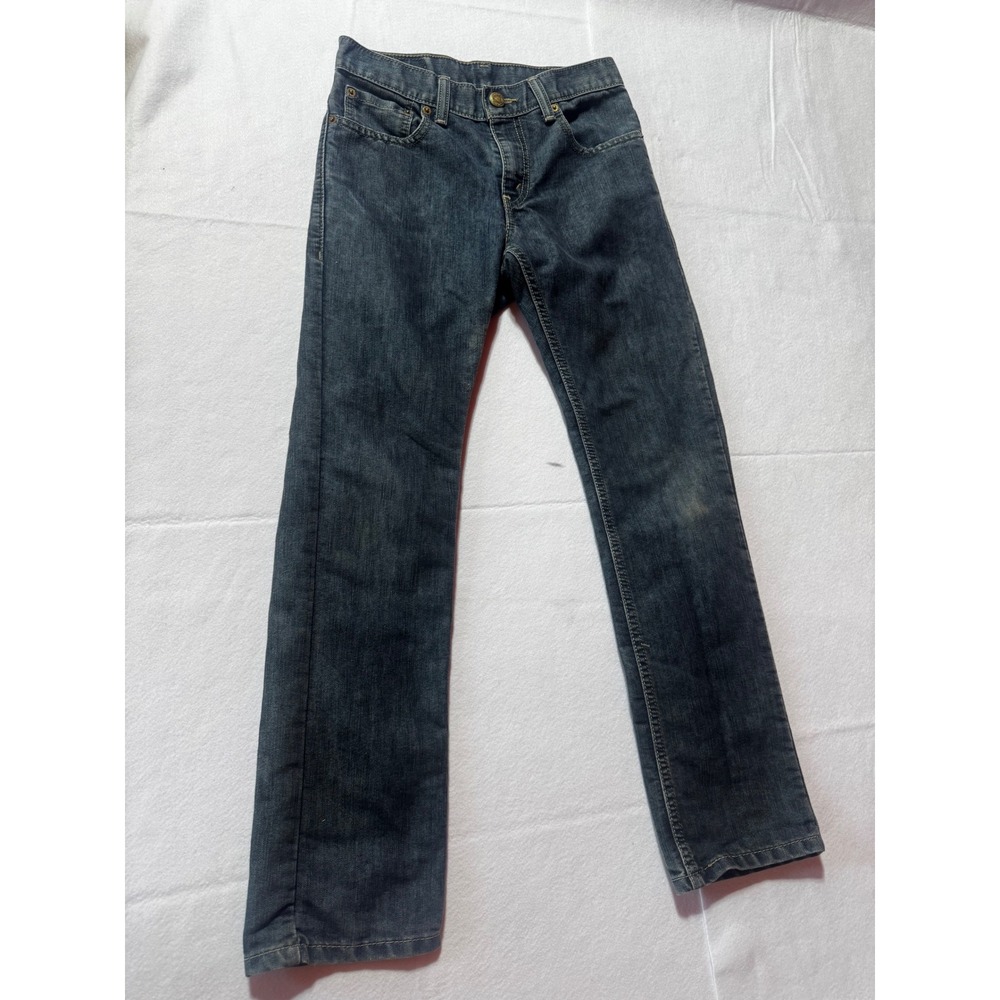 Levis 511 Skinny Jeans Dark Wash Denim Boys 12 Regular 26x26
